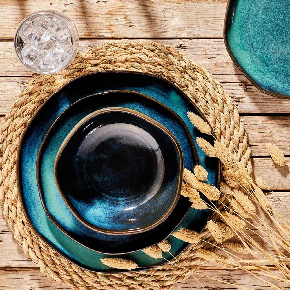 Aquamarine Dinnerware Set