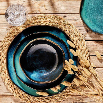 Aquamarine Dinnerware Set