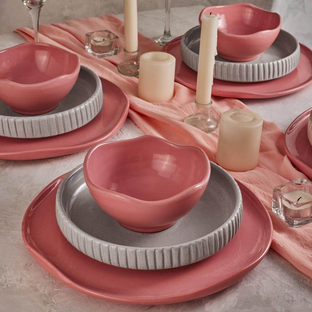Blush Stone Dinnerware Set