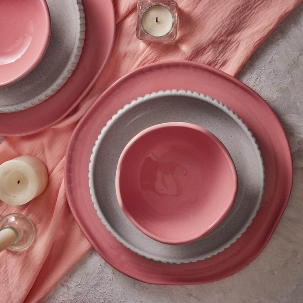 Blush Stone Dinnerware Set