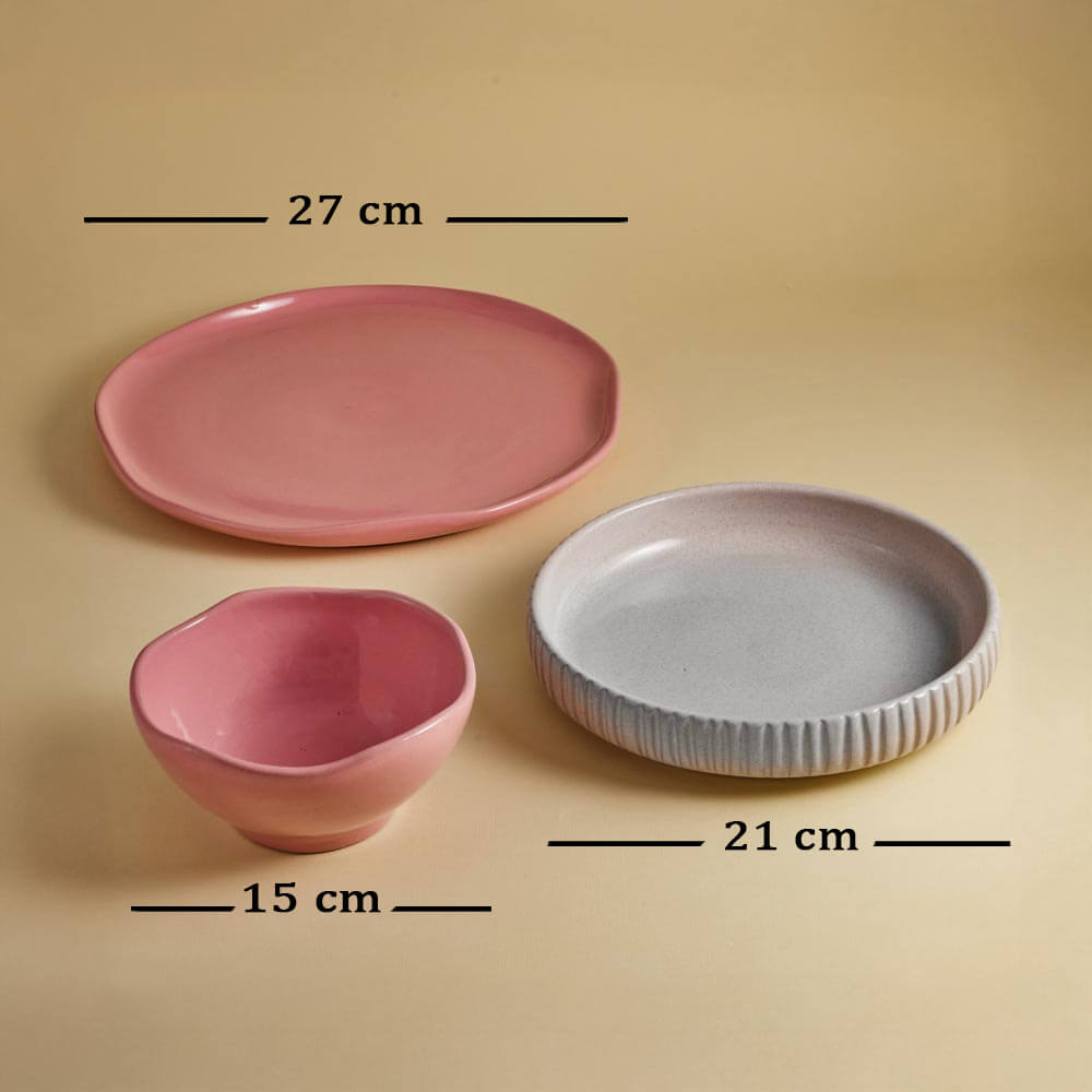Blush Stone Dinnerware Set