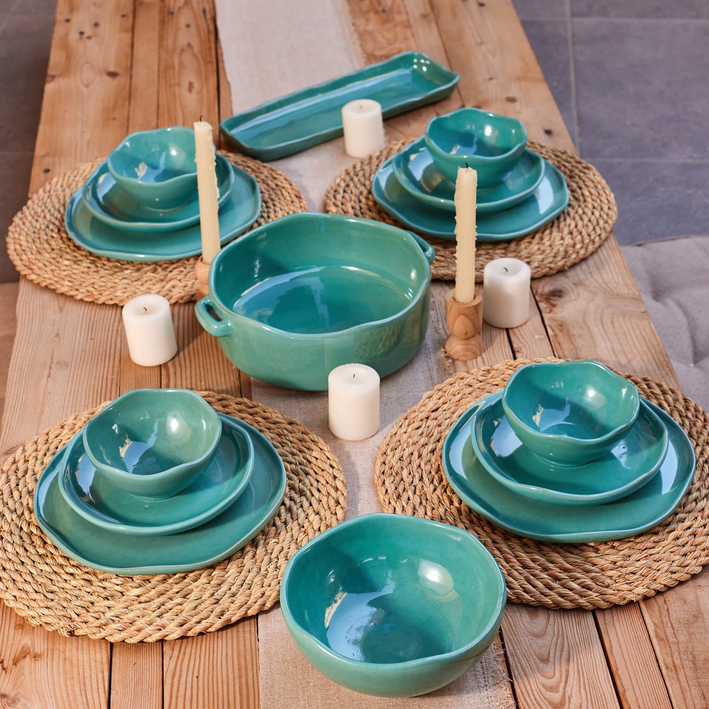 Jade Dinnerware Set