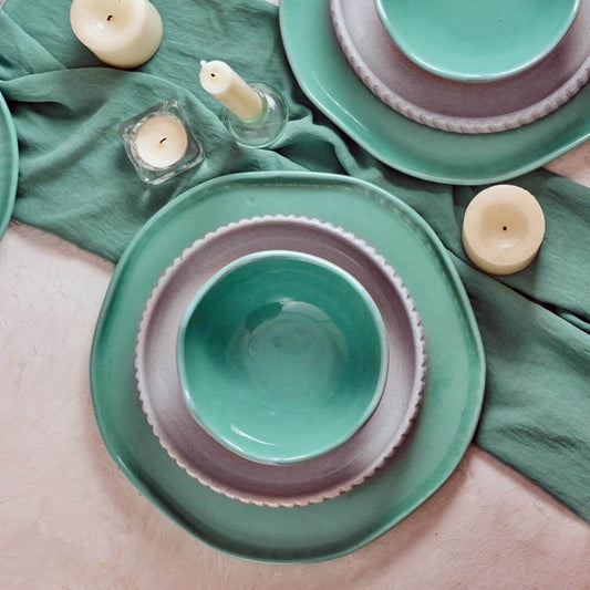 Jade Stone Dinnerware Set