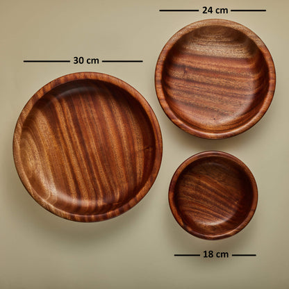 Kaia Wooden Bowls