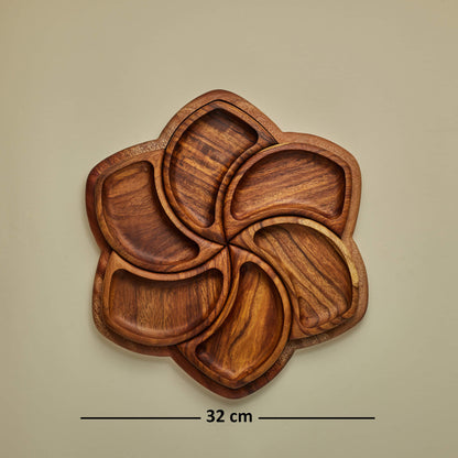 Plumeria Serving Platter